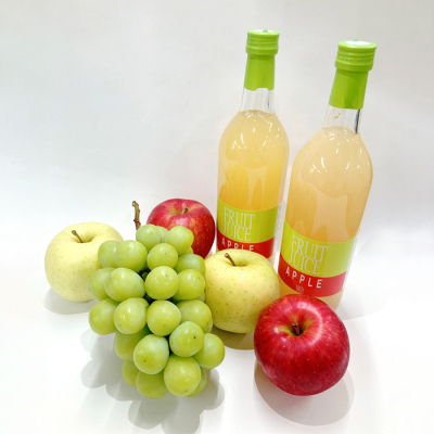 シャインマスカットが入ったフルーツとジュースの福袋