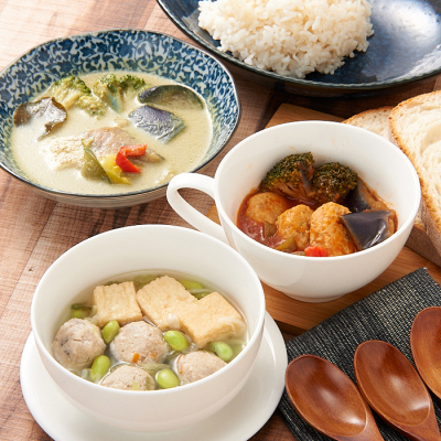 Fish Deliレンジ お魚スープ3種詰め合わせ