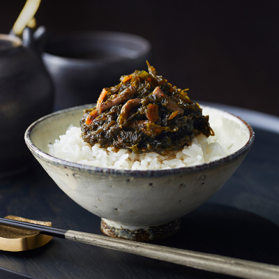 おびすやの青のり佃煮「食べ比べ」