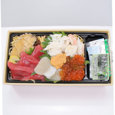 贅沢ちらし寿司(本まぐろ・鮑入)1人前＜3月1日受け取り＞