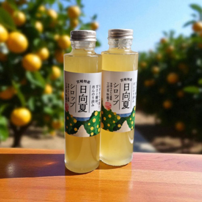 日向夏シロップ150ml  2本セット