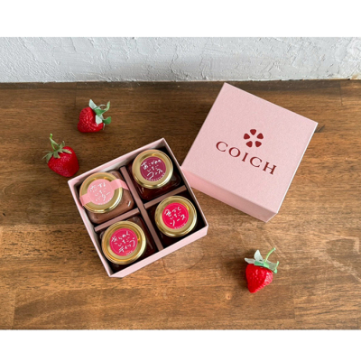 「COICH CAFE」ジャム90g 4個セット(化粧箱入り)