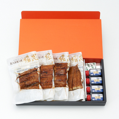 炭火手焼き鰻個食パック4入り