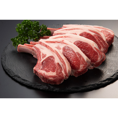 豪州産 ラム肉骨付きロース 500g