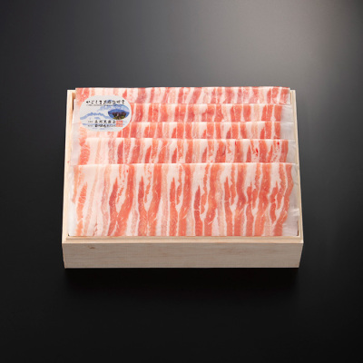かごしま黒豚しゃぶしゃぶ用(バラ) 500g