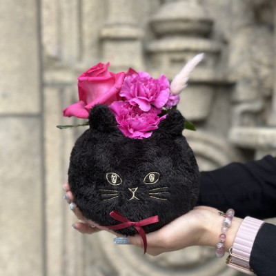 生花アレンジメント にゃレンジメント寿 kuro