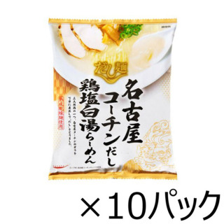 tabete だし麺 名古屋コーチンだし 鶏塩白湯ラーメン 10食セット