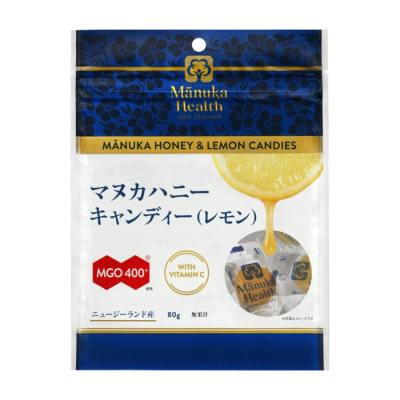 〔マヌカヘルス〕マヌカハニーキャンディー(レモン)/80g