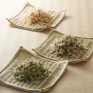 いわし削りぶし、海苔いわし、ねぎいわし3袋セット