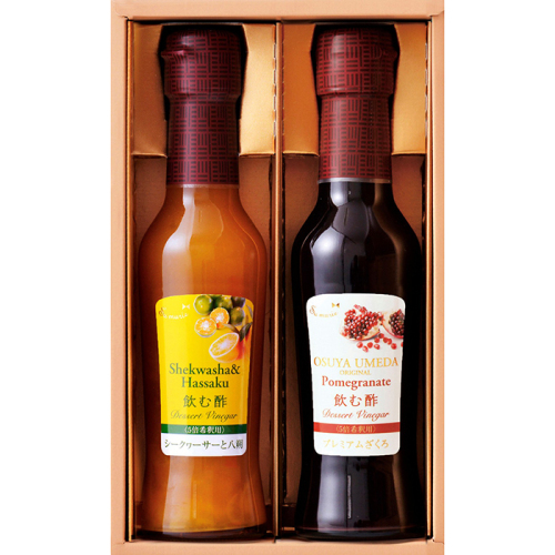 OSUYA(オスヤ) 飲む酢デザートビネガー 150ml 2本詰合せ FD1 OSUYA(オスヤ) 飲む酢デザートビネガー 150ml 2本詰合せ FD1