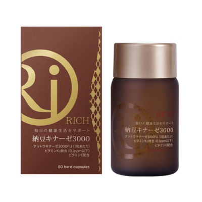 「エーエフシー」RICH 納豆キナーゼ3000