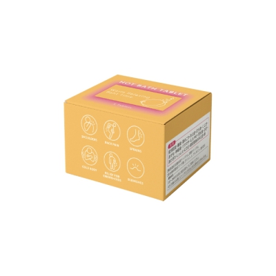 「エーエフシー」薬用重炭酸入浴剤 HOT BATH TABLET