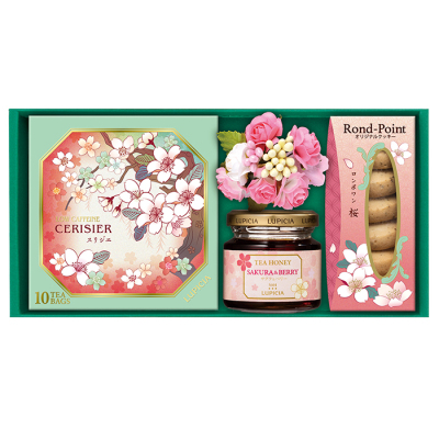 ローカフェイン紅茶とお菓子「春野」