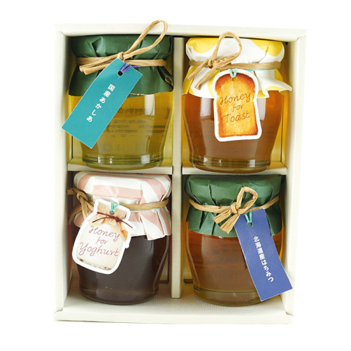 HIG 蜂蜜ミニボトルのセット（75g✖️4） 小瓶のハチミツ GIFT – そのままハニー