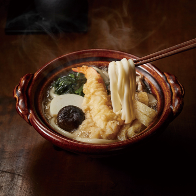 鍋やき手延べうどん