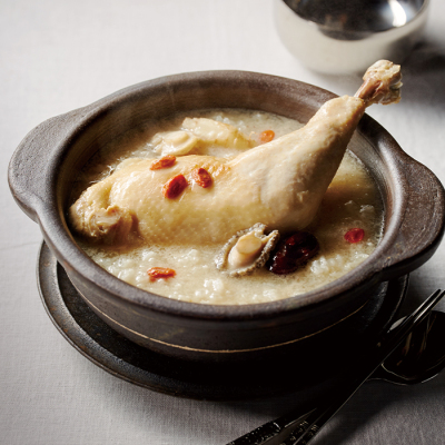 明洞で食べた参鶏湯