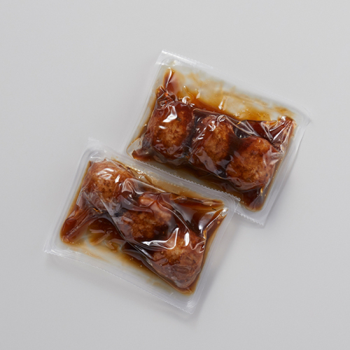 にくだんご 肉だんご 黒酢あんかけ 316g(4個×2袋) | SATETO さてと