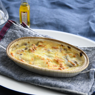 ベーコンとマカロニのグラタン