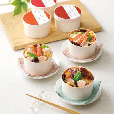 梅の花 蒸し寿司セット