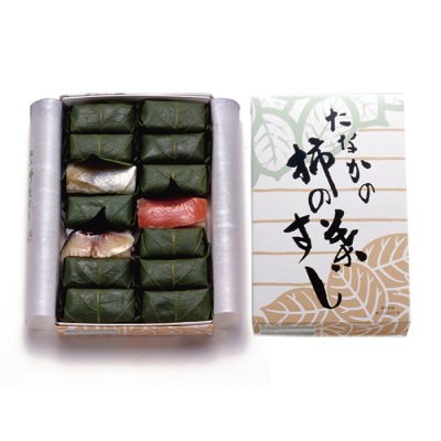 柿の葉すし3種類14個入り(さば6・さけ4・鯛4)【41】