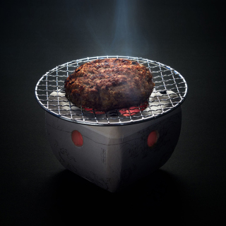 特選 松阪牛100％炭火焼ハンバーグ 4個セット