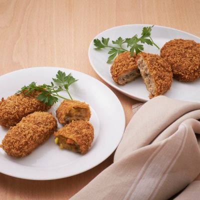 (冷凍)36388_スパイス香るカレーコロッケ＆ジューシーミンチカツセット