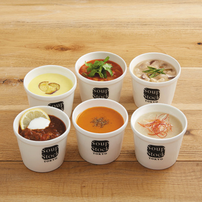 人気の6スープセット