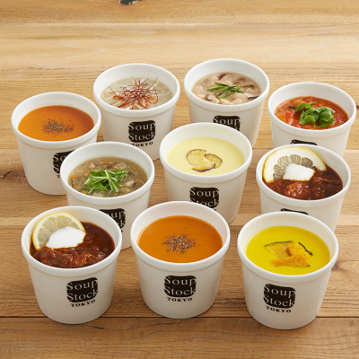 人気の10スープセット