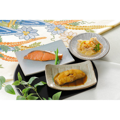 料亭の魚惣菜詰め合せ