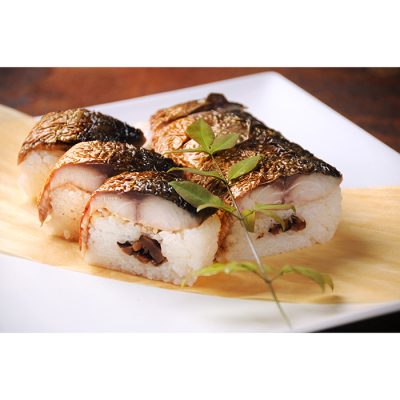 冷凍国産焼さばすし・穴子すし2本セット