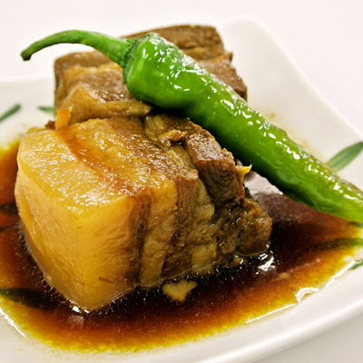 国産豚バラ角煮