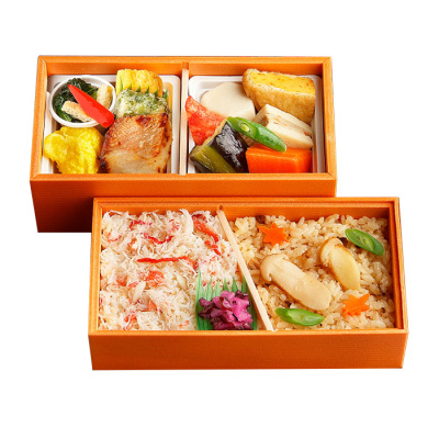 松茸御飯と蟹御飯の二段重【68】＜お届け期間 9月19日(金)から11月24日(月・休)＞