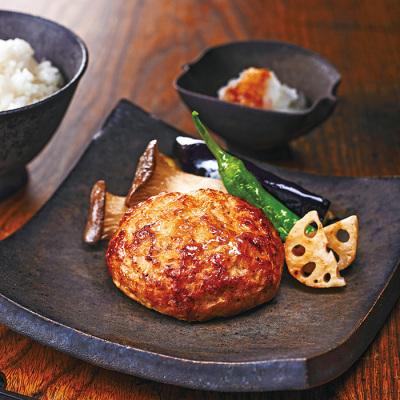 4Xポークのハンバーグ