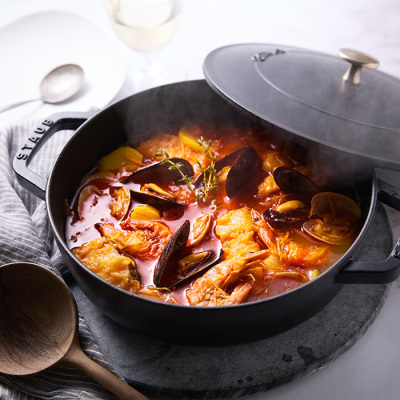 サフランライス付き 5種魚介のブイヤベース