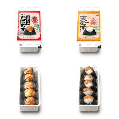 冷凍 たこむす、天むすセット