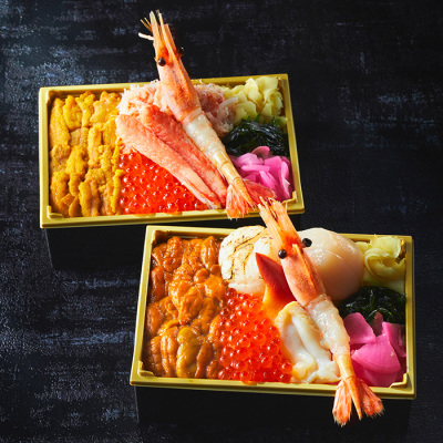 二色雲丹 極み二段重<4月20日受け取り>