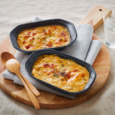 ソースがごほうび 海老グラタン＆蟹グラタン