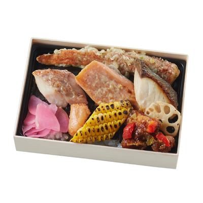 3種の西京焼のっけ盛り弁当【27】