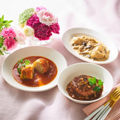 3種類の煮込み料理セット