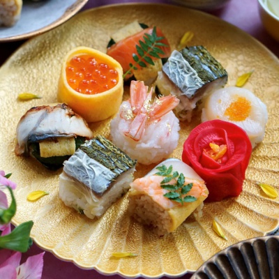 母の日贅沢華手鞠寿し15個