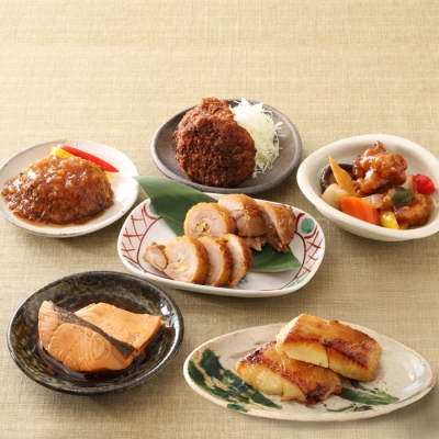 (冷凍)肉と魚の主菜セット