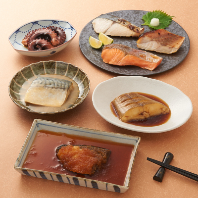 レンジで簡単！焼魚・煮魚バラエティーセット