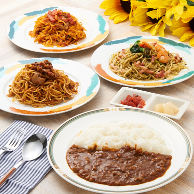パスタ・カレーセット
