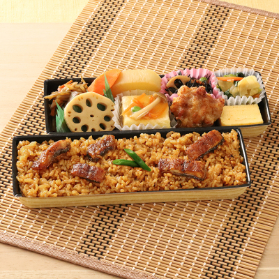 鹿児島県産うなぎご飯二段弁当＜7月26日受け取り＞