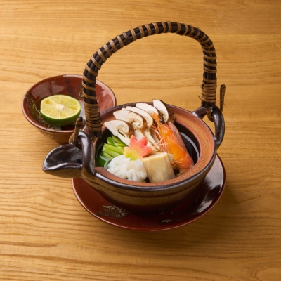 敬老の日 国産松茸土瓶蒸し(2人前)