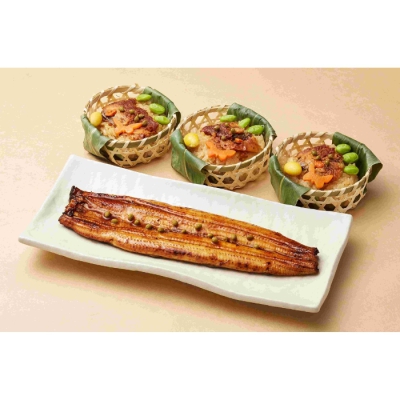 敬老の日 鰻蒲焼と鰻飯蒸し詰合せ
