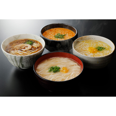 4種の鶏スープを愉しむにゅうめんセット
