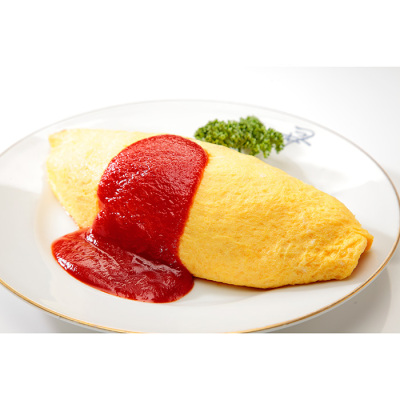 にっぽんの洋食 新川 津々井 ハムオムライス