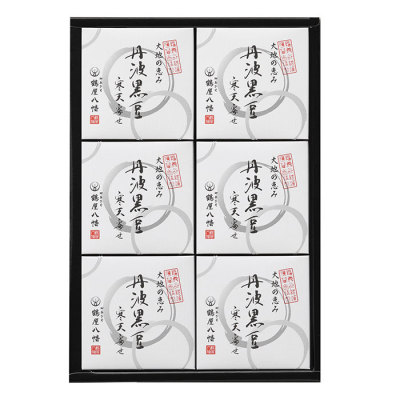 丹波黒豆寒天寄せ 6個入り
