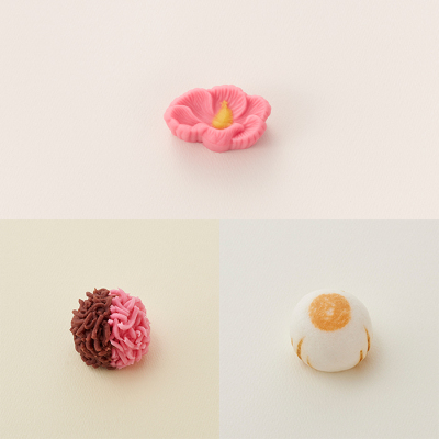 サービス箱入生菓子3個入(秋の初花・菊の酒・木賊饅)＜9月11日受け取り＞